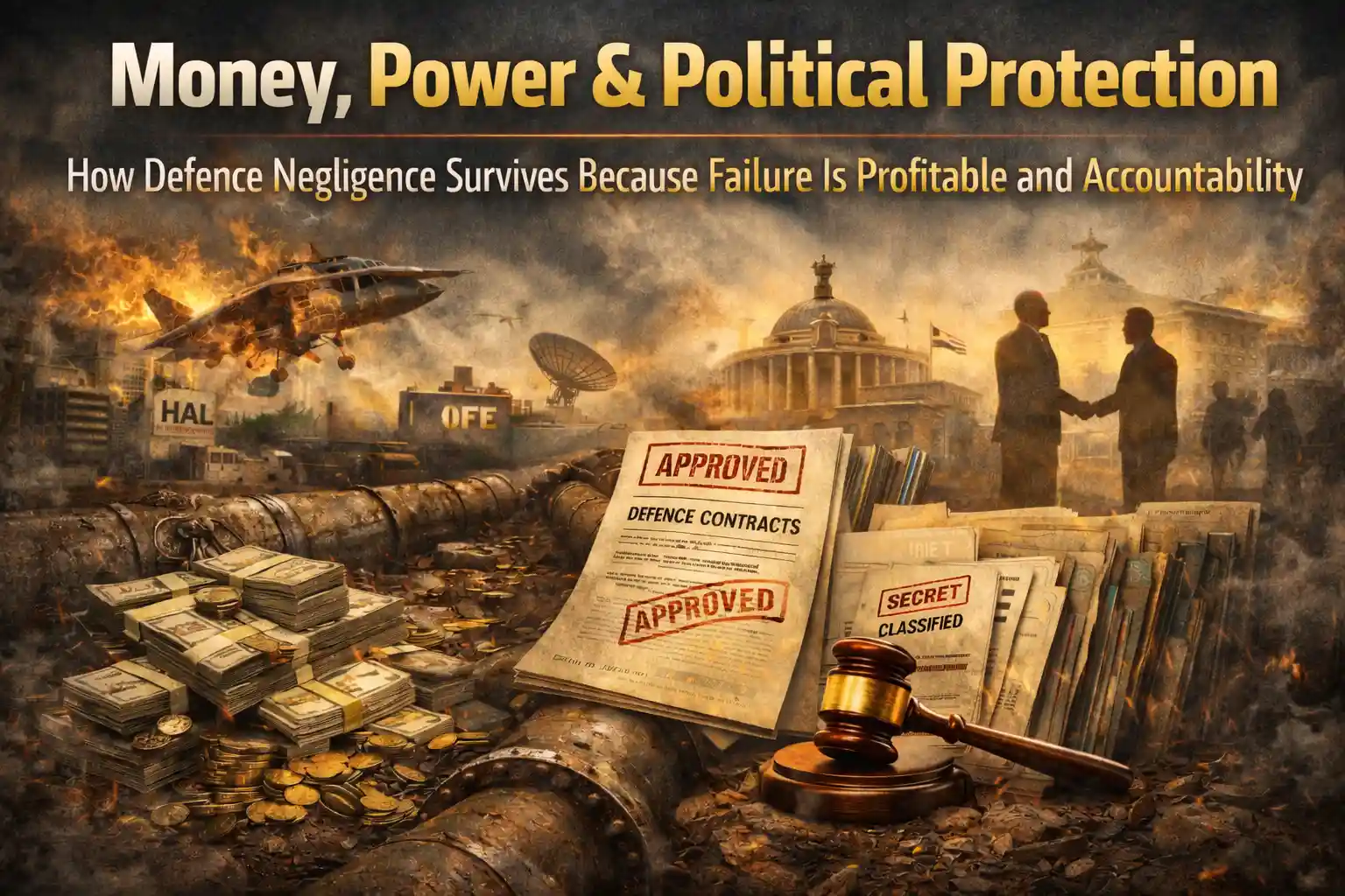 Money, Power & Political Protection: How Defence Negligence Survives When Accountability Is Weak