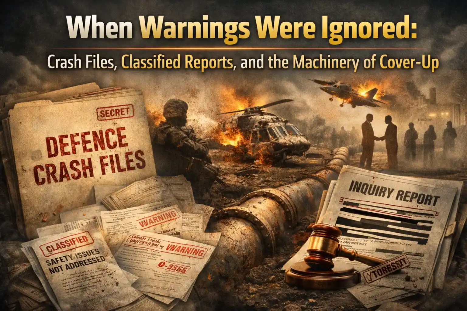 When Warnings Were Ignored: Crash Files, Classified Reports, and the Machinery of Cover-Up